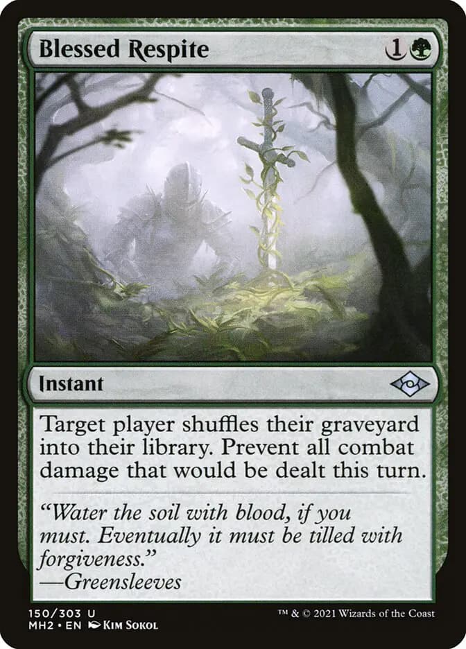 Card image of Blessed Respite
