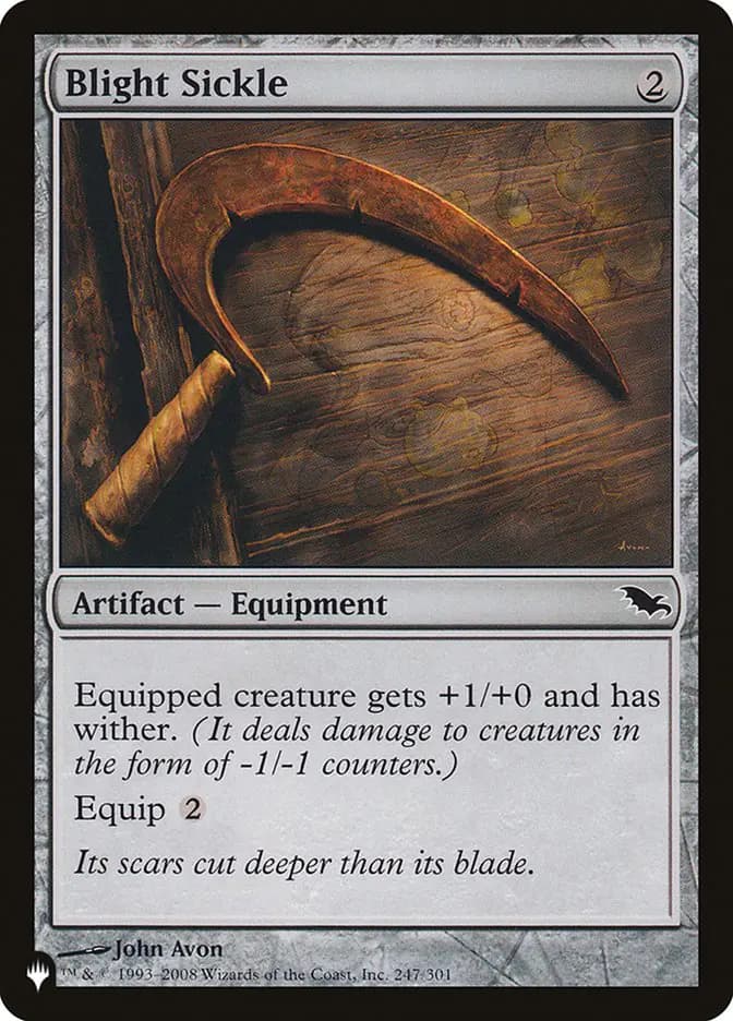 Card image of Blight Sickle