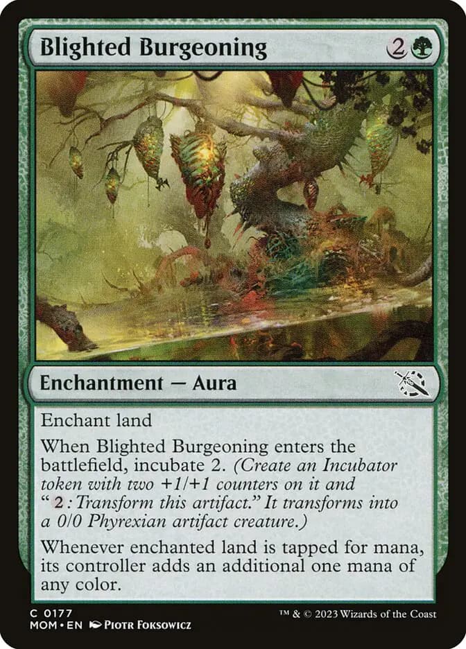 Card image of Blighted Burgeoning