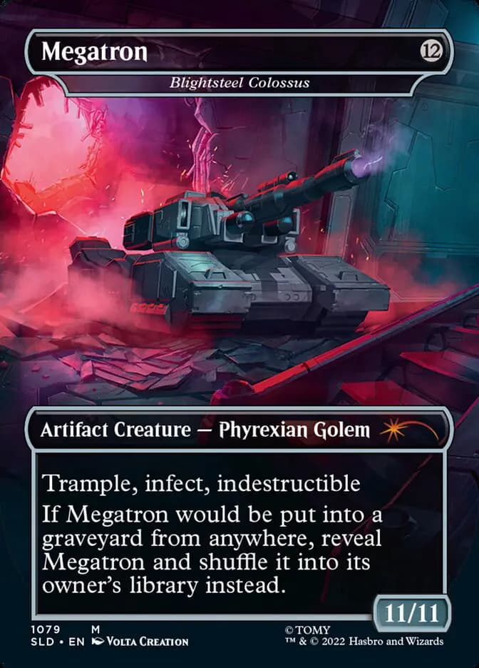 Card image of Blightsteel Colossus / Blightsteel Colossus