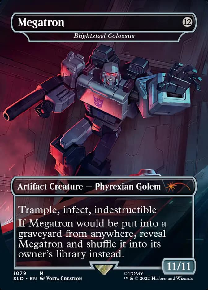 Card image of Blightsteel Colossus / Blightsteel Colossus