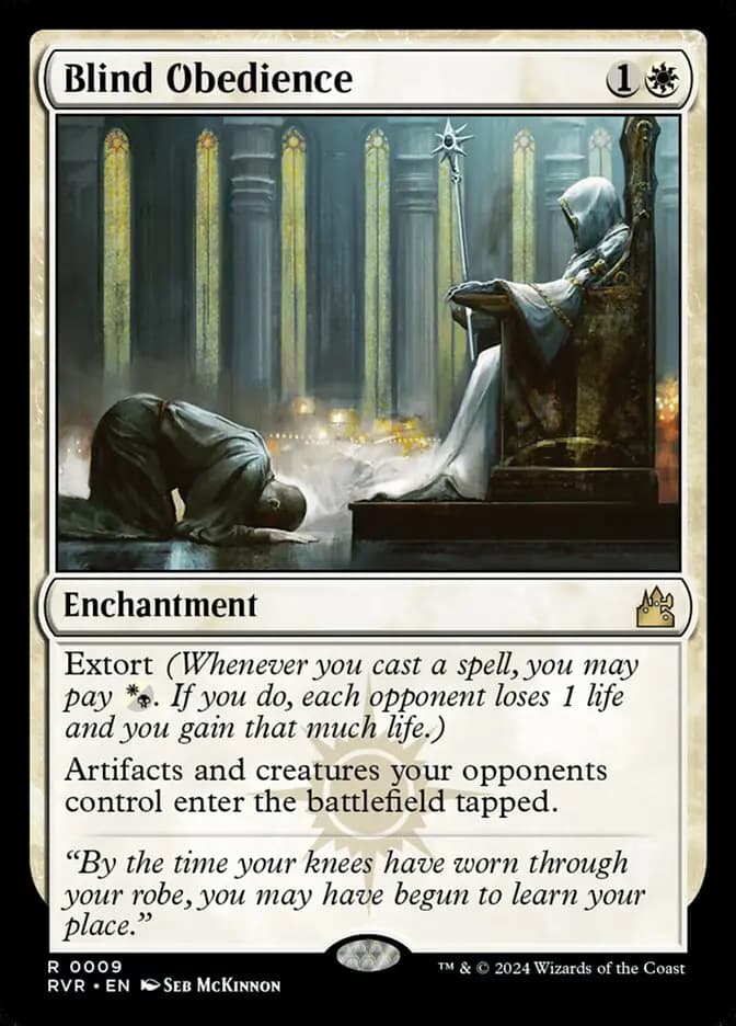 Card image of Blind Obedience