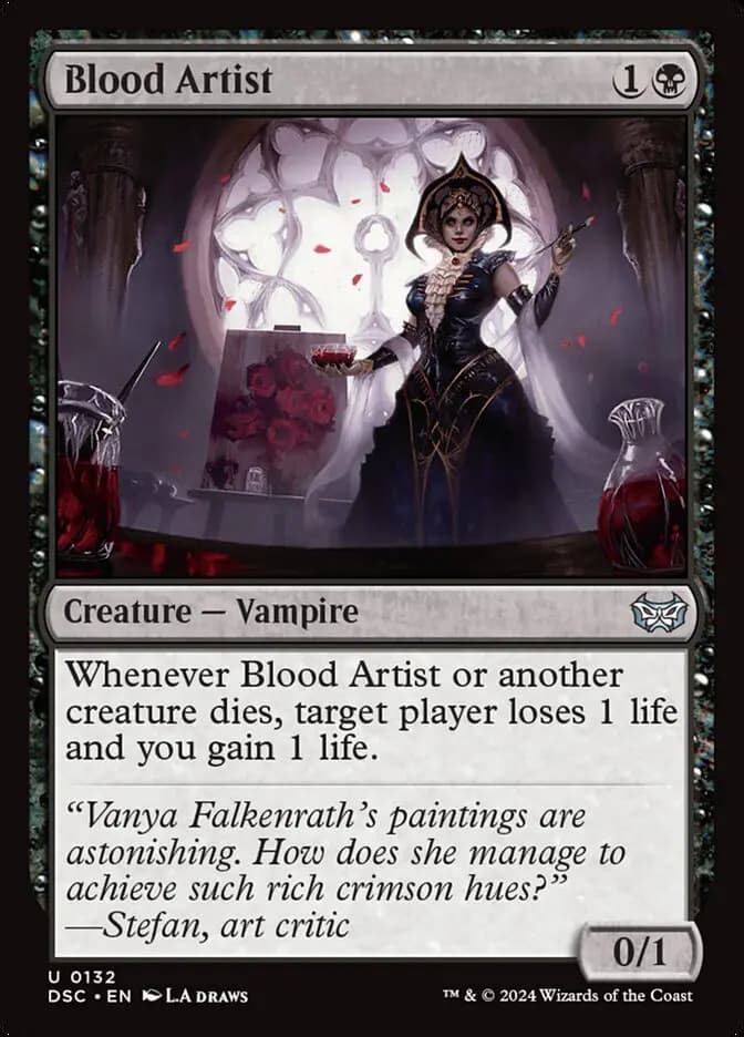 Card image of Blood Artist