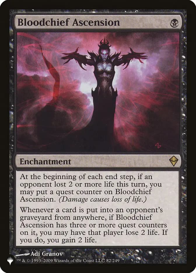 Card image of Bloodchief Ascension