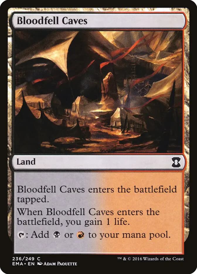 Card image of Bloodfell Caves