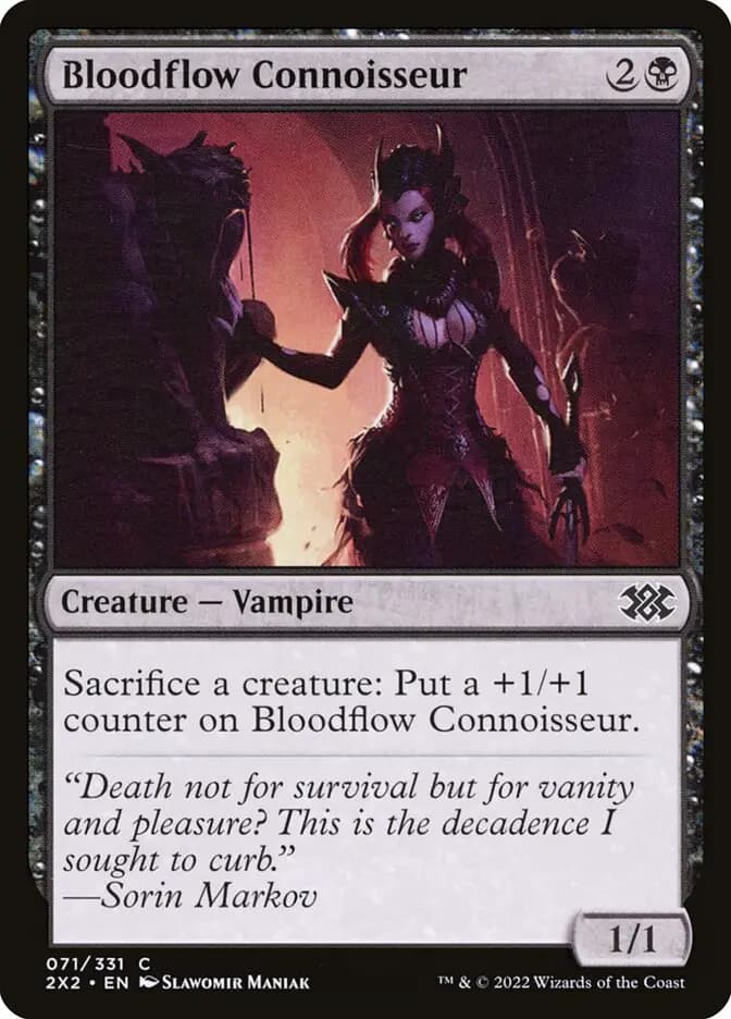 Card image of Bloodflow Connoisseur