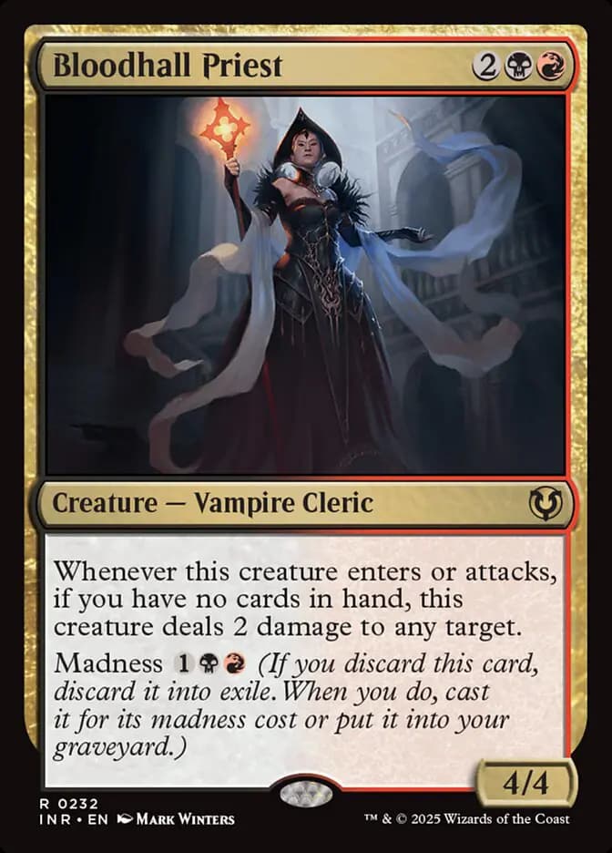Card image of Bloodhall Priest