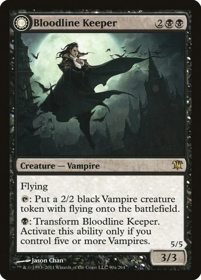 Card image of Bloodline Keeper / Lord of Lineage