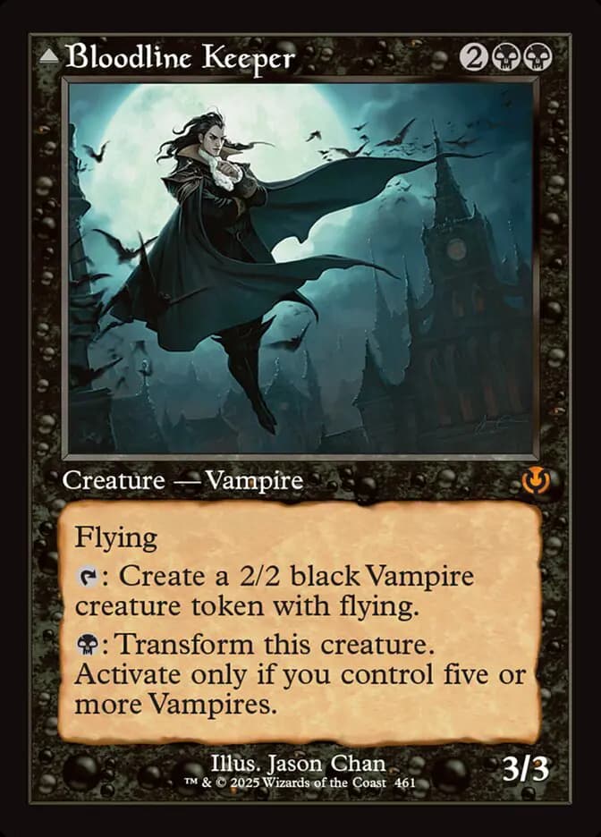 Card image of Bloodline Keeper / Lord of Lineage