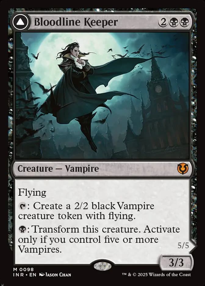 Card image of Bloodline Keeper / Lord of Lineage