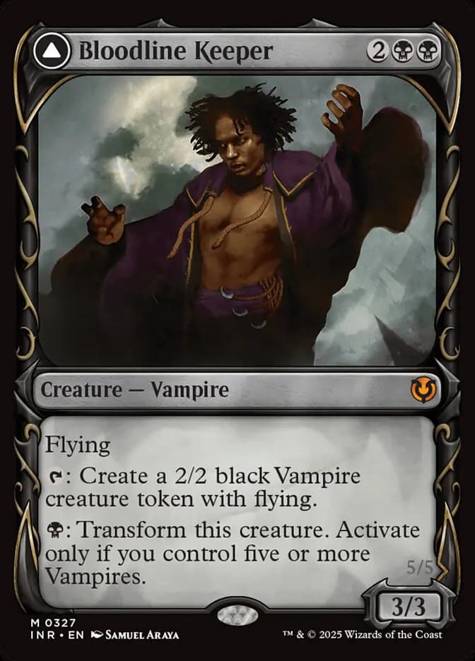 Card image of Bloodline Keeper / Lord of Lineage