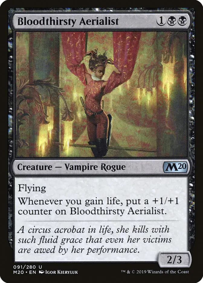 Card image of Bloodthirsty Aerialist