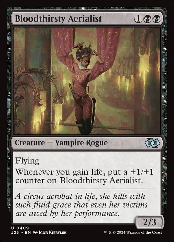 Card image of Bloodthirsty Aerialist