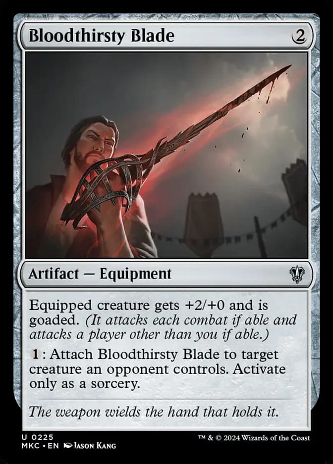 Card image of Bloodthirsty Blade