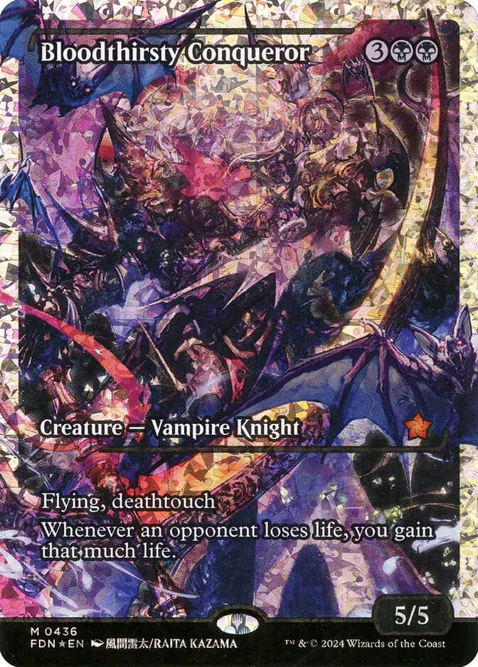 Card image of Bloodthirsty Conqueror