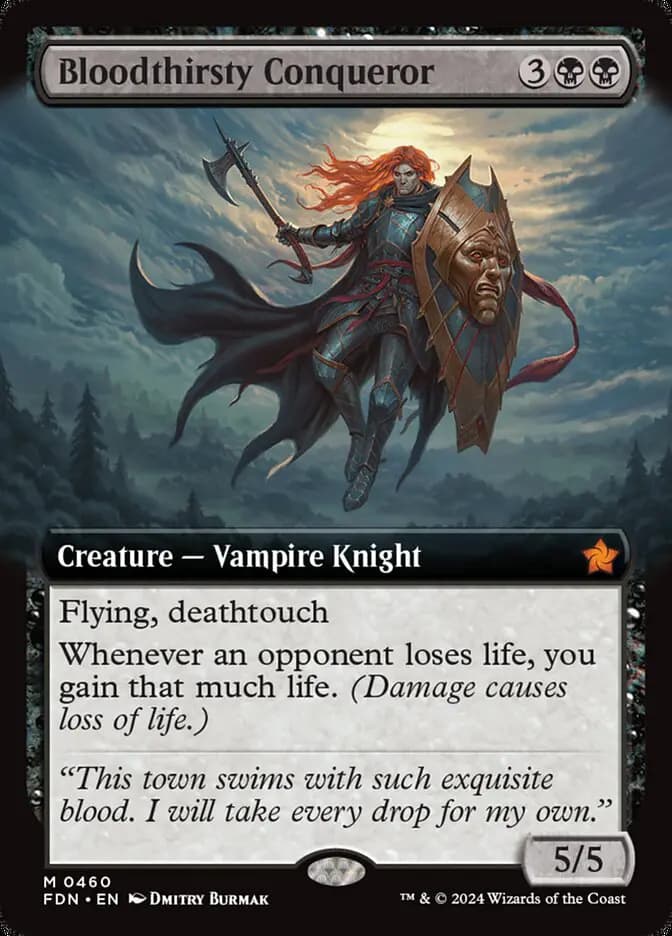 Card image of Bloodthirsty Conqueror