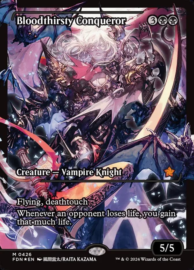 Card image of Bloodthirsty Conqueror