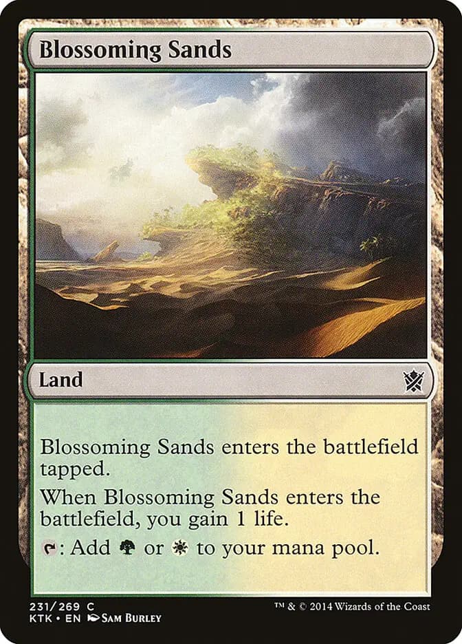 Card image of Blossoming Sands