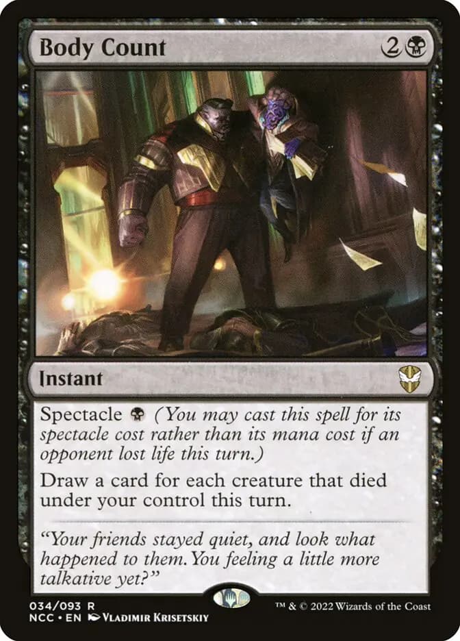 Card image of Body Count