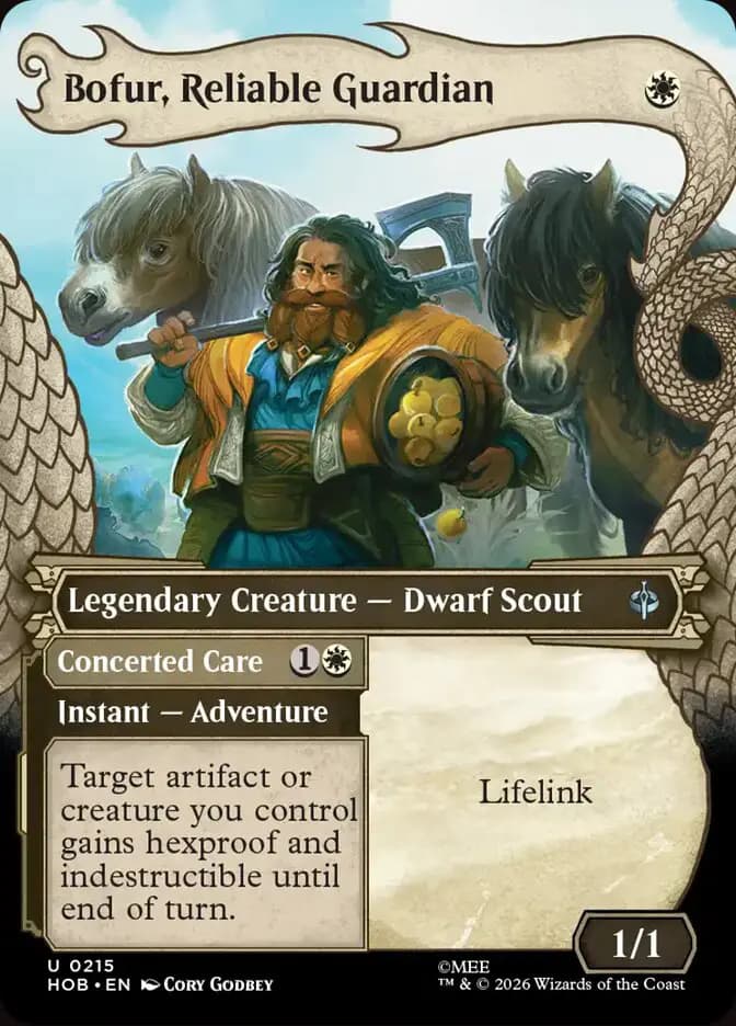 Card image of Bofur, Reliable Guardian / Concerted Care