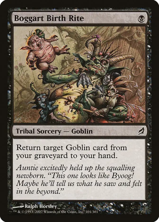 Card image of Boggart Birth Rite