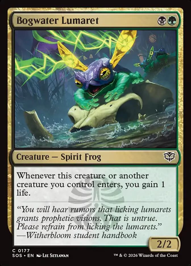 Card image of Bogwater Lumaret