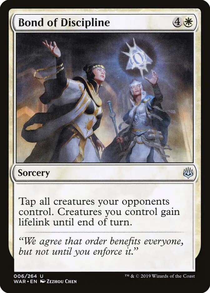 Card image of Bond of Discipline
