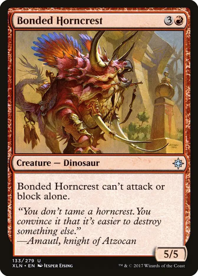 Card image of Bonded Horncrest