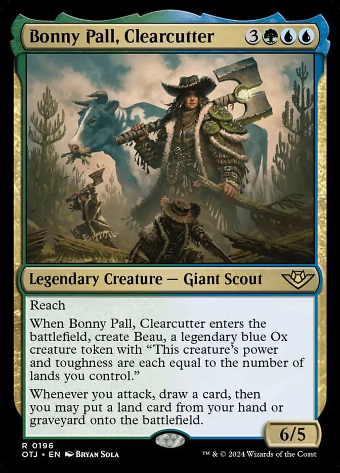 Card image of Bonny Pall, Clearcutter