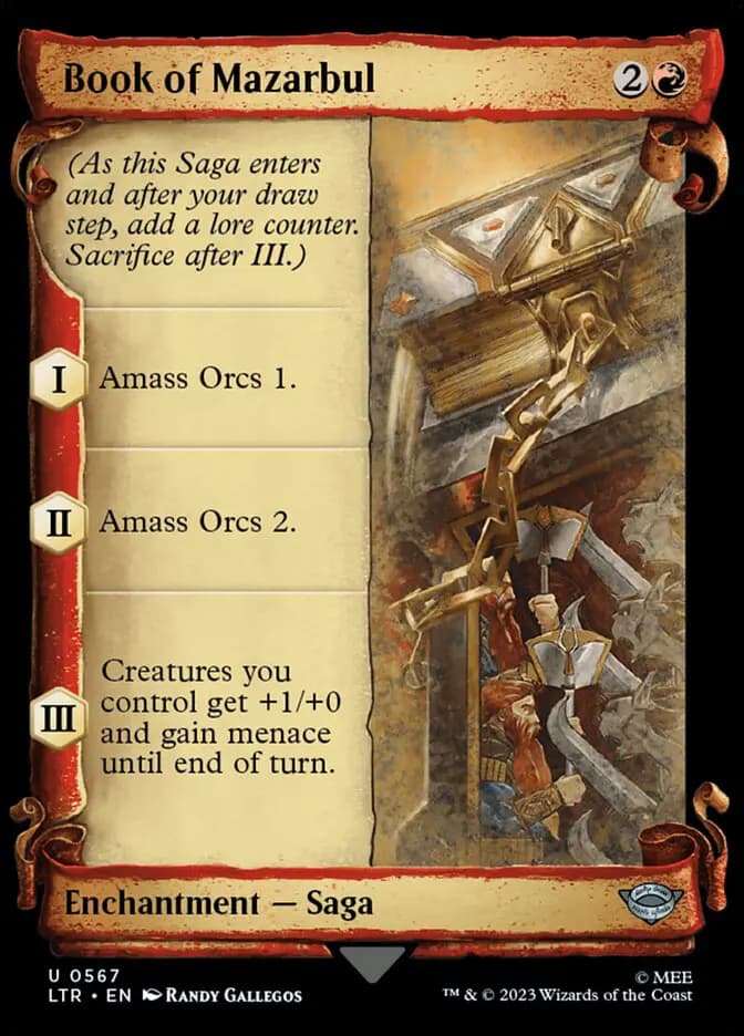 Card image of Book of Mazarbul