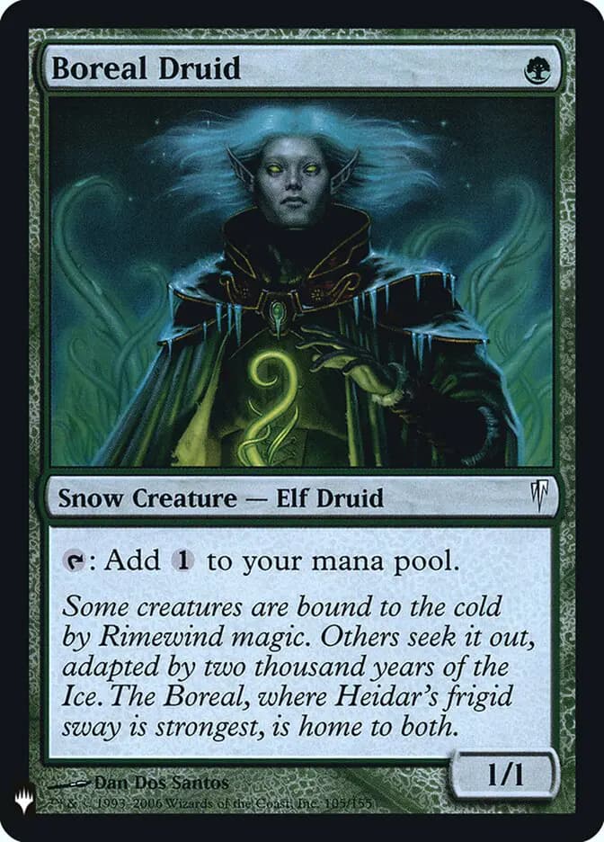 Card image of Boreal Druid