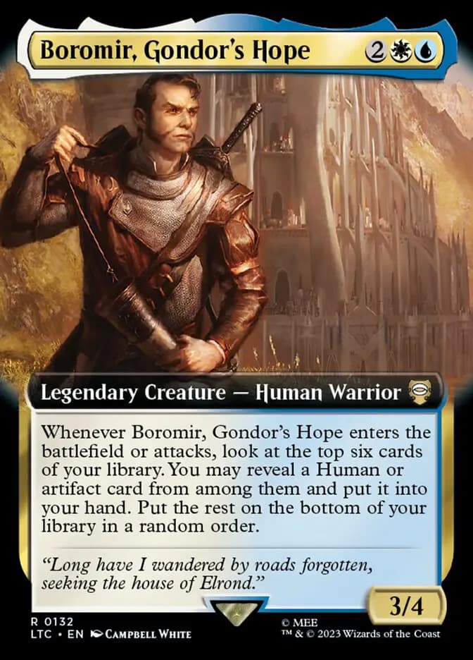 Card image of Boromir, Gondor's Hope