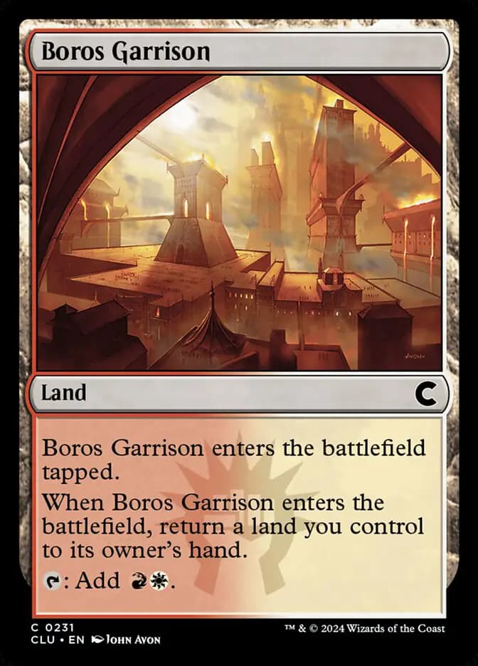 Card image of Boros Garrison