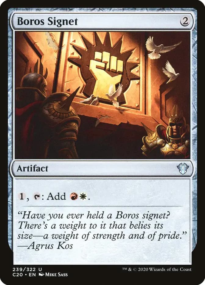 Card image of Boros Signet
