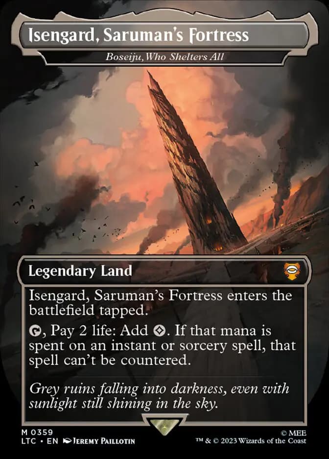 Card image of Boseiju, Who Shelters All