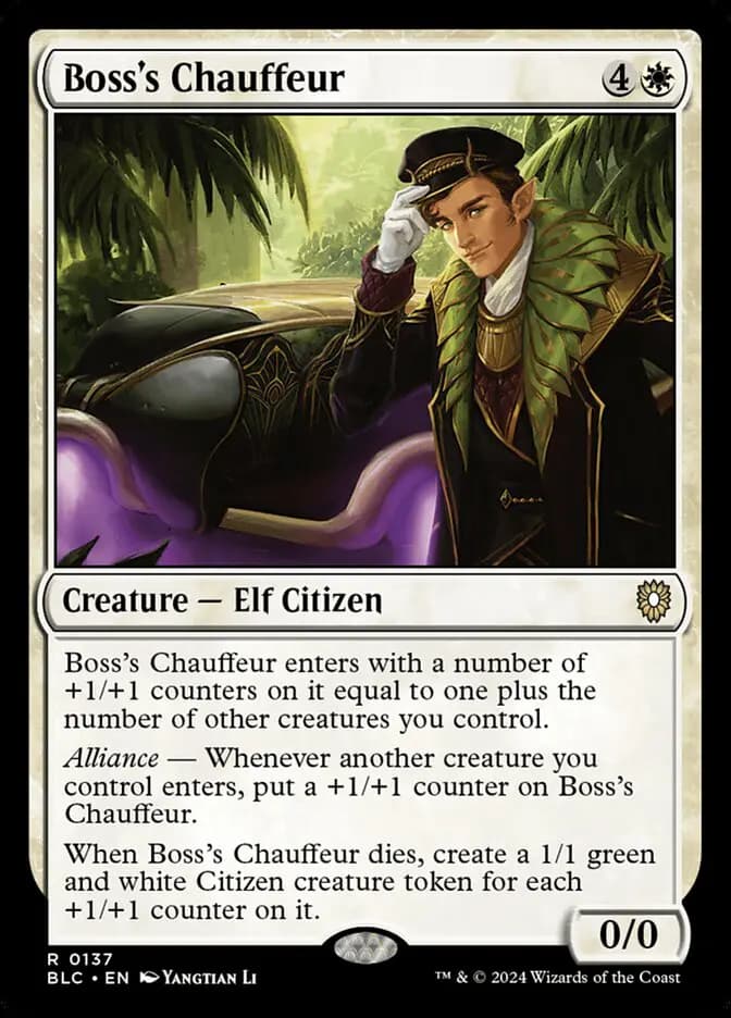 Card image of Boss's Chauffeur