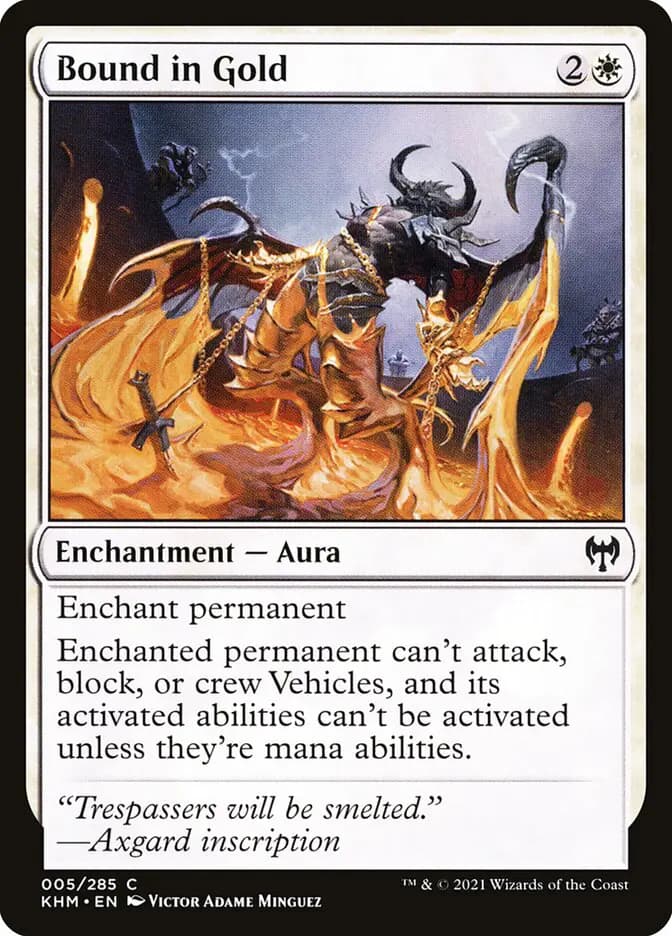 Card image of Bound in Gold