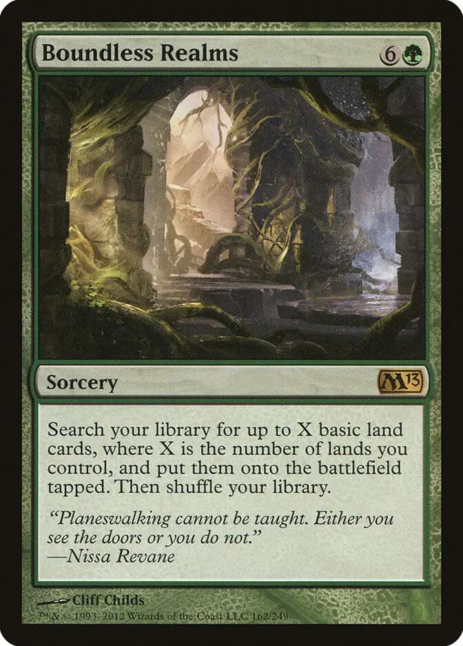Card image of Boundless Realms
