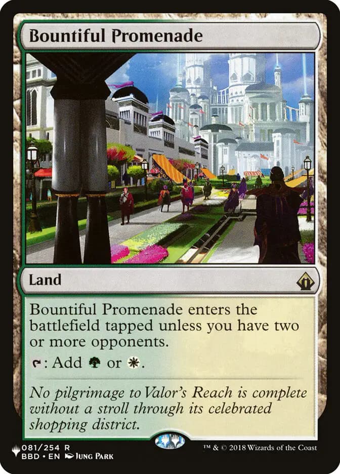 Card image of Bountiful Promenade