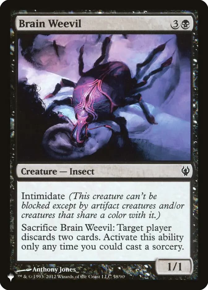 Card image of Brain Weevil