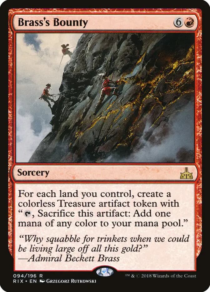 Card image of Brass's Bounty