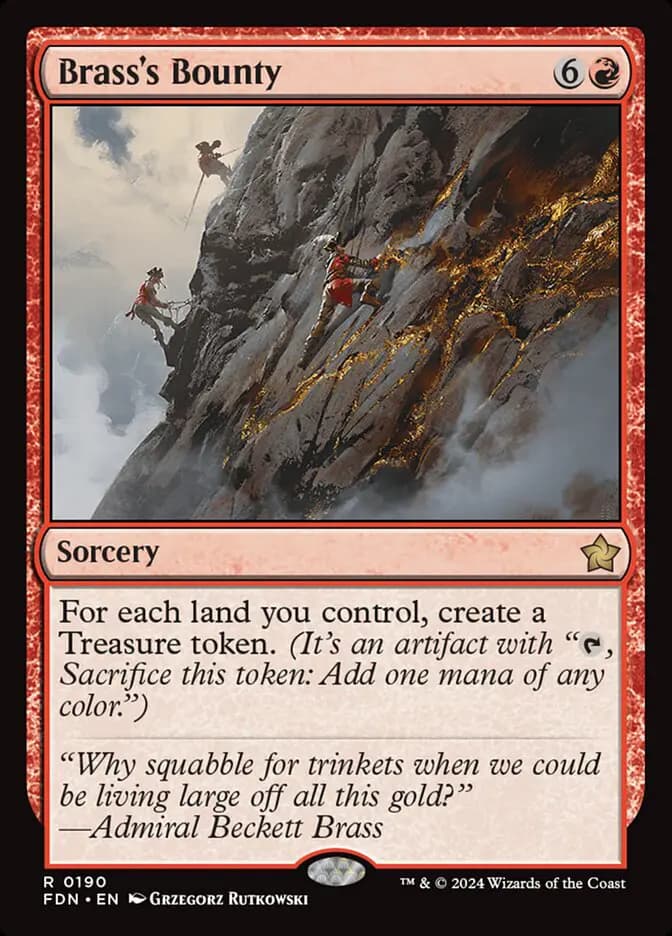 Card image of Brass's Bounty