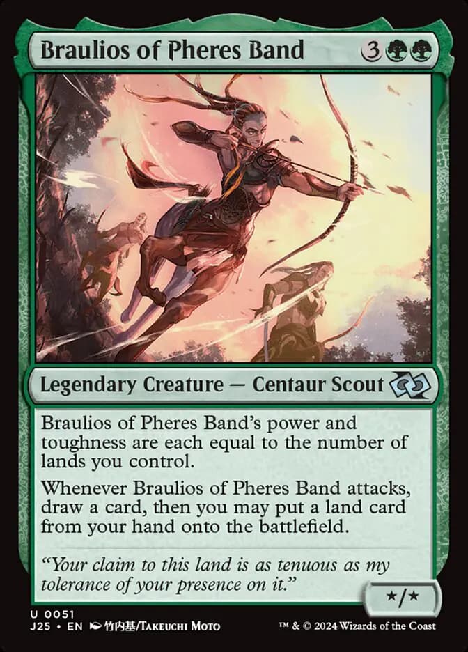 Card image of Braulios of Pheres Band
