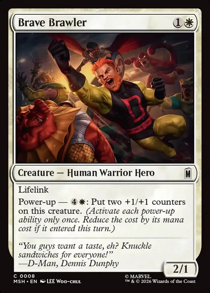 Card image of Brave Brawler
