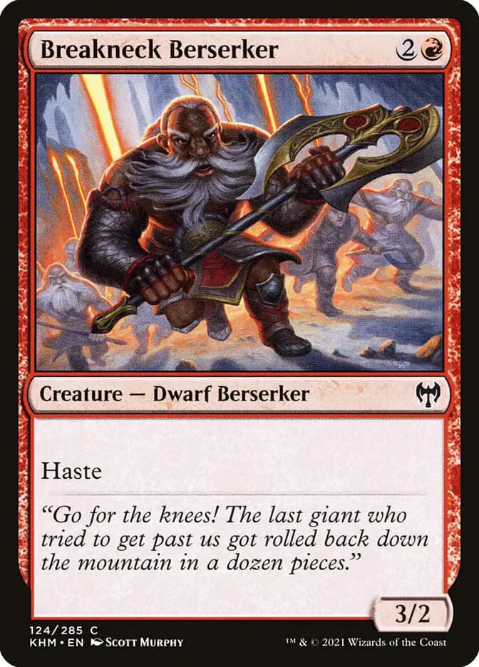 Card image of Breakneck Berserker