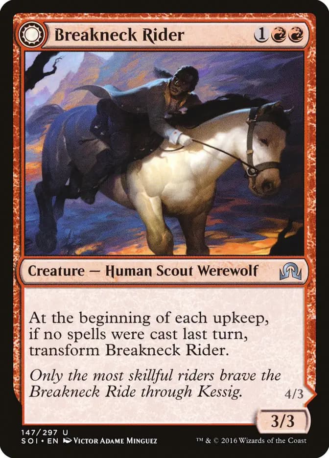 Card image of Breakneck Rider / Neck Breaker