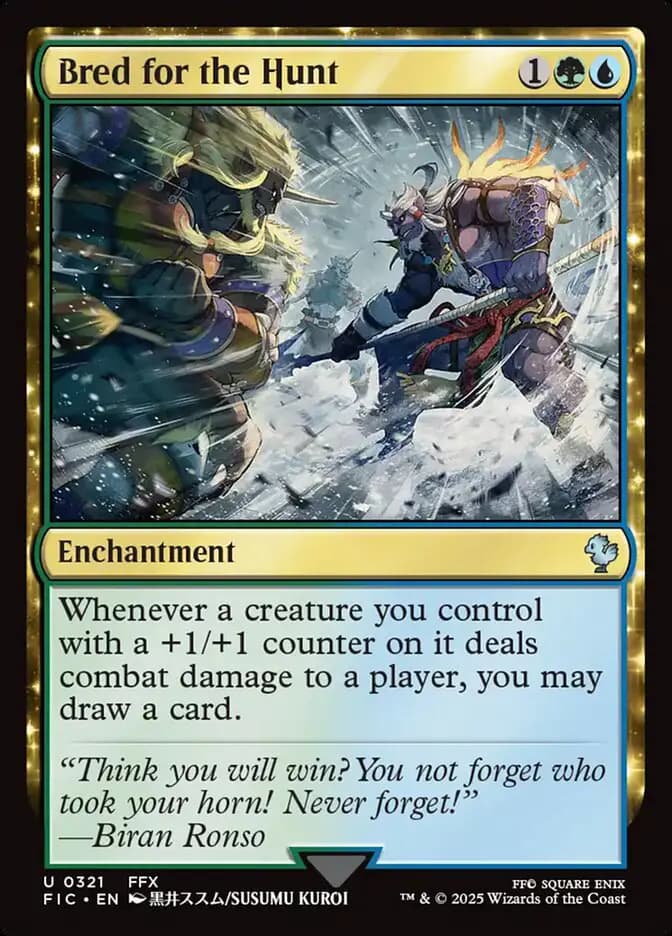 Card image of Bred for the Hunt