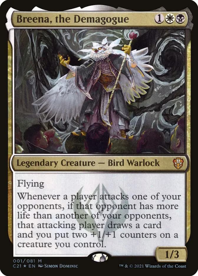 Card image of Breena, the Demagogue