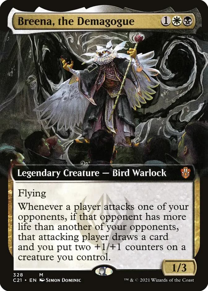 Card image of Breena, the Demagogue