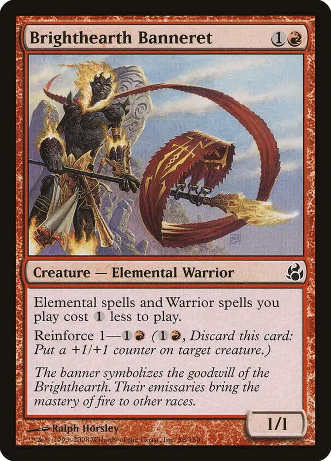 Card image of Brighthearth Banneret